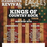 THE KINGS OF COUNTRY ROCK EAGLES vs CREEDENCE