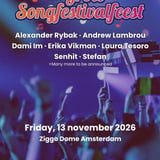 Amsterdam, Netherlands: Alexander Rybak at "Het Grote Songfestivalfeest"
