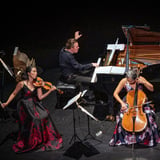 Bellevue Teatrets Smørrebrød de Luxe før Søren Sætter og Trio Con Brio