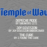 Temple Of Wave: Tribute Night: Depeche Mode | The Cure | JoyDivsion |