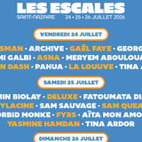 FESTIVAL LES ESCALES 2026 PASS 1 JOUR SAMEDI