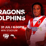2026 NRL Telstra Premiership - Dragons v Dolphins