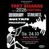 TaktBizarreFestival´26 // GothWavePostPunkElectroNDW