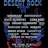Planet Desert Rock Weekend VII in Vegas - January 28- January 31, 2027 at The Usual Place