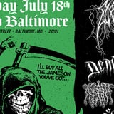 EVOKEN w/ Demiser, Ancient Death, Kontusion, Lathe and DJ Filth Hound