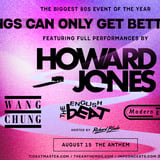 Howard Jones: Things Can Only Get Better Tour