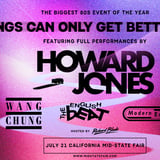 Howard Jones: Things Can Only Get Better Tour