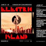 ELECTRIC ISLAND: 2026 - 2 DAY PASS - CANADA DAY