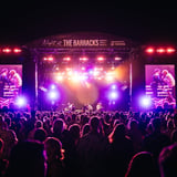 Night at The Barracks - The Temper Trap