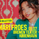 FÅ BILLETTER! Mari Froes (BRA) | Bremen Teater, København