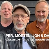 Konsert i Galleri JAF: Per, Morten, Jon & David