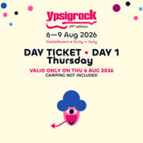 Ypsigrock 2026 / Day 1 