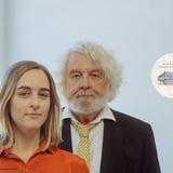 Ine og Edvard Hoem i Havestuen - Falkensten Bruk - kl. 12.00
