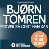 Bjørn Tomren - Gjør så godt han kan.