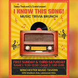 I KNOW THAT SONG (MUSIC TRIVIA) BRUNCH