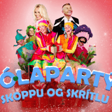 Jólapartý Skoppu og Skrítlu í Hörpu