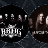 BLOODRED HOURGLASS + BEFORE THE DAWN