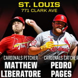 Matthew Liberatore & Pedro Pages at CardVault by Tom Brady ( ST. LOUIS )