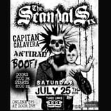 The Scandals, Capitan Calavera, Antirad , Boof