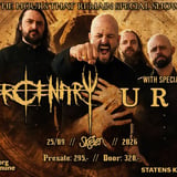 ARM concert: Mercenary & URNE (UK)
