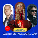 Pikkujoulut: Elastinen + VIIVI + Mikael Gabriel + Senya
