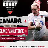 Rugby Canada WXV Ottawa V England