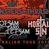 MONSTERS OF THRASH - FLOTSAM AND JETSAM (USA) + MORTAL SIN w/ Hidden Intent & Livewire - Brisbane