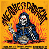 The Meanies X DAD FIGHT split 7" tour @ CROWBAR BRISBANE