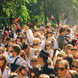 17. Mai i "Lille Slottsparken"
