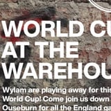World Cup At The Warehouse - England vs Panama