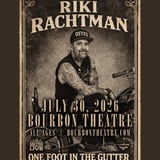 Riki Rachtman: One Foot in the Gutter Tour
