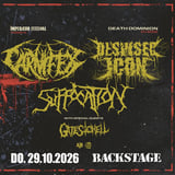 DESPISED ICON + CARNIFEX + SUFFOCATION | DEATH DOMINION EU 2026 | BACKSTAGE MÜNCHEN 2026