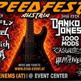 SPEEDFEST AUSTRIA /// SOULFLY - DANKO JONES - SACRED REICH - DEATH ANGEL - 1000MODS @ HOHENEMS (AT)