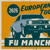FU MANCHU + 1000mods, Red Scalp / 04.08.26 / Tama, Poznań