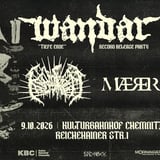 WANDAR Releaseparty"Tiefe Erde" +KRATER+MAERER