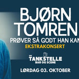 Ekstrakonsert - Bjørn Tomren prøver så godt han kan på Die Tankstelle