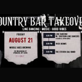 Country Bar Takeover w/ Line Dancing + Nick Adams + Steven Cali Band