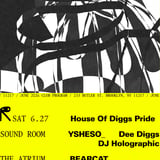 House Of Diggs Pride: DJ Holographic, YSHESO_, Dee Diggs / BEARCAT, DJ DEADNAME
