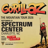 Gorillaz Mountain Tour Charlotte