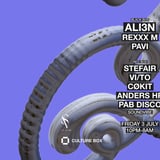 ALI3N / PAVI / Rexxx M / SoundVibe: StefAir B2B VI/TO / CøkiT / Anders HP B2B Pab Disco