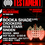 Ministry of Sound Testament Melbourne 00s