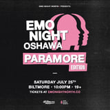 Emo Night Oshawa: Paramore Edition at Biltmore Theatre - Jul 25 2026