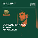 JÄGERMUSIC presenta: Jordan Brando, Gaskón, Fer Xplosion