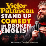Stand up Comedy in broken English • Victor Patrascan in Stavanger