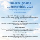 Sameiginleg messa í Grafarvogskirkju