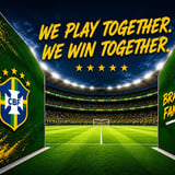 BRAZIL FAN FEST - Brazil VS Japan - Round of 32