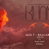 KHAN - 10 Year Anniversary Tour - Ballarat w/ Skin Thief & ØTRERA