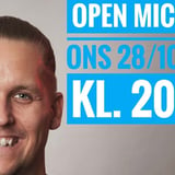 Open Mic Comedy på 28 Live i Roskilde (18+) - Mikkel With er vært