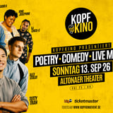 Kopfkino Vol.25: Poetry • Comedy • Live Musik in Hamburg