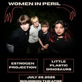 Women In Peril, Estrogen Projection, Little Plastic Dinosaurs